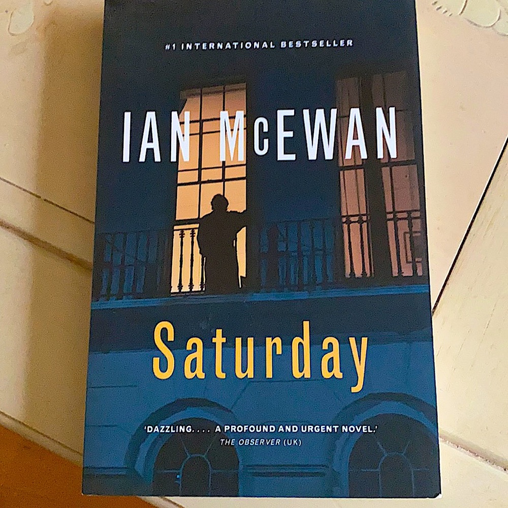 Saturday paperback novel by Ian McEwan